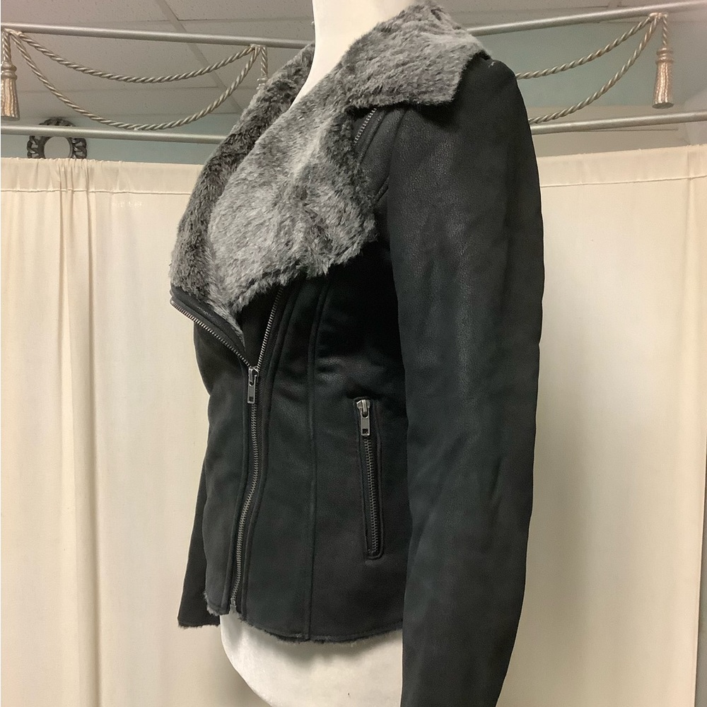 My Tribe shearling cropped jacket - Picture 4 of 13